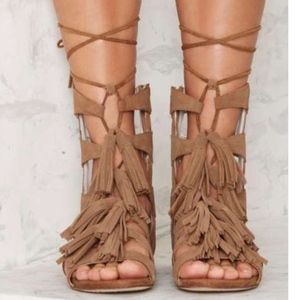 Jeffrey Campbell suede sandal